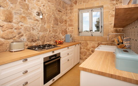 Palmento San Lorenzo 6: Cucina, Pavimentazione, Controsoffitto, Elettrodomestico Da Cucina, Apparecchio Major, Interior Design, Cabinetry, Mobilia, Pavimento, Elettrodomestico