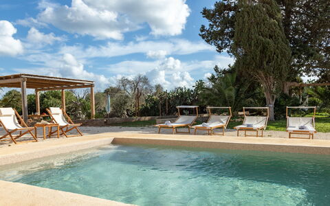 Palmento San Lorenzo 6: Piscina, Ricorrere, Mobili Da Esterno, Shade, Lettino, Sedia, Eco Hotel, Struttura Esterna