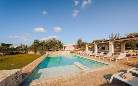 Opuntia Trulli e Lamie 10: Architettura, Paesaggio, Estate, Piscina, Giardino, Landscaping, Hacienda, Villa, Agriturismo, Dimora