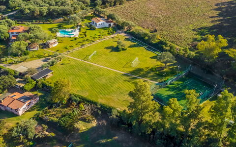 Villa Typha 10: Albero, Paesaggio, Plain, Visione Globale, Zona Residenziale, Lotto, Fotografia Aerea, Estate, Prato, Campo