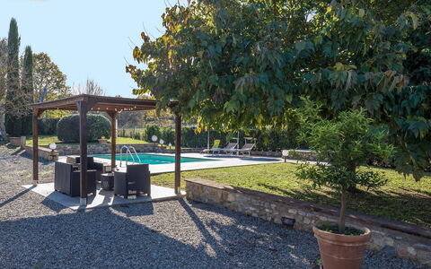 La Vigna 4: Shade, Giardino, Landscaping, Mobili Da Esterno, Backyard, Struttura Esterna, Cortile, Flagstone, Prato, Cortile