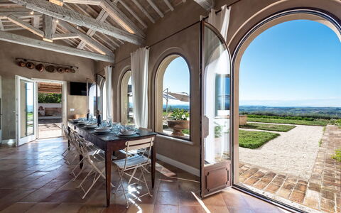 Villa Dianella 8+2: Interior Design, Architettura, Mobilia, Casa, Sedia, Estate, Cucina & Sala Da Pranzo Tavolo, Villa, Dimora, Sala Da Pranzo