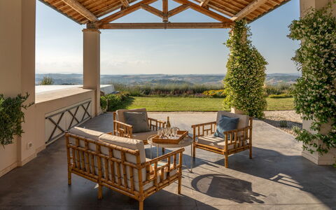 Villa Dianella 8+2: Mobilia, Lotto, Mobili Da Esterno, Giardino, Sedia, Struttura Esterna, Shade, Landscaping, Terrazza, Portico