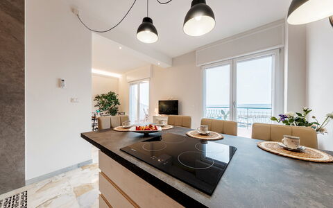 Nova Domus 6: Mobilia, Pavimentazione, Interior Design, Pavimento, Soffitto, Camera, Illuminazione, Cucina, Appartamento, Casa