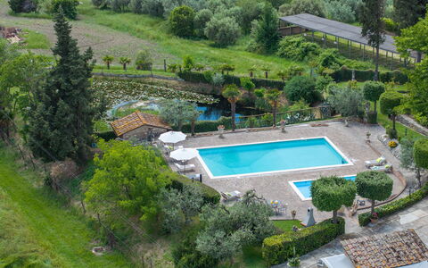 Villa Loredana 12: Piscina, Ricorrere, Eco Hotel, Terme, Giardino, Landscaping, Hacienda, Resort Citta ', Estate, Mobili Da Esterno