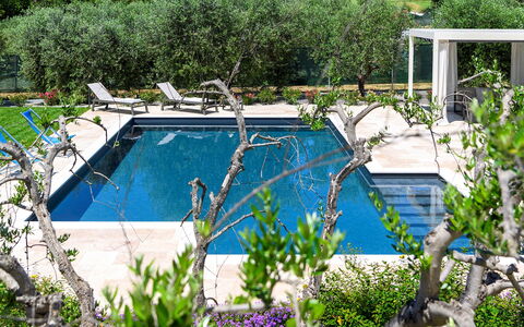Villino le Moie 4+2: Piscina, Giardino, Shade, Ricorrere, Tempo Libero, Giochi D'Acqua, Landscaping, Mobili Da Esterno, Backyard, Eco Hotel