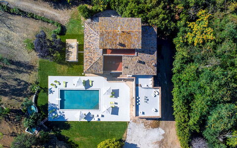Villa Ardente 12+1: Piscina, Zona Residenziale, Estate, Casa, Ricorrere, Villa, Visione Globale, Eco Hotel, Agriturismo, Landscaping