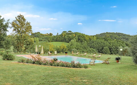 Il Cerreto 11: Albero, Vegetazione, Paesaggio Naturale, Paesaggio, Arbusto, Lotto, Piscina, Giardino, Piantagione, Eco Hotel