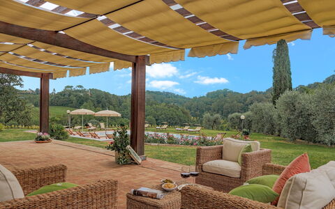 Il Cerreto 11: Shade, Mobili Da Esterno, Struttura Esterna, Giardino, Gazebo, Backyard, Eco Hotel, Pergola, Baldacchino, Padiglione