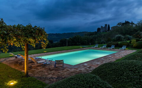 Villa dei Rosmarini 8: Piscina, Paesaggio Naturale, Paesaggio, Giardino, Landscaping, Giochi D'Acqua, Eco Hotel, Estate, Piantagione, Hacienda