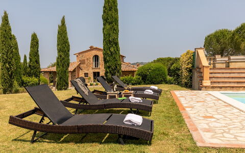 Casale Fienile 8: Paesaggio, Mobili Da Esterno, Hacienda, Cortile, Hedge, Villa