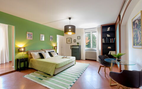 La Scuderia 8: Mobilia, Interior Design, Parete, Pavimentazione, Camera, Letto, Pavimento, Soffitto, Camera Da Letto, Legna