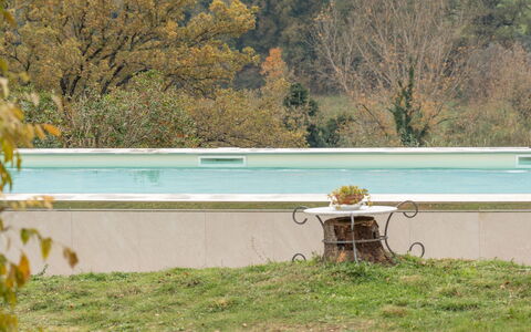 Casale delle Farfalle 12: Piscina, Shade, Giardino, Landscaping, Backyard, Mobili Da Esterno, Eco Hotel, Ricorrere, Giochi D'Acqua, Hacienda