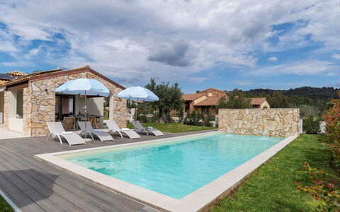 Casa Moros 6: Piscina, Ricorrere, Materiale Composito, Mobili Da Esterno, Estate, Eco Hotel, Villa, Agriturismo, Shade, Ombrello