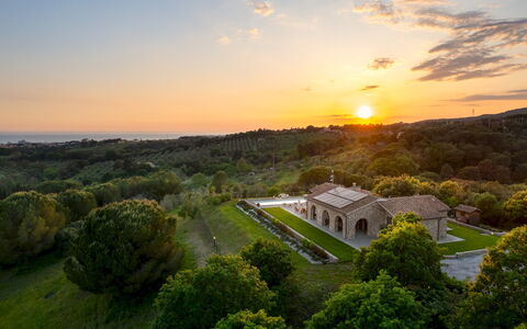 Villa la Casina 4: Cielo, Erba, Paesaggio, Plain, Nube, Lotto, Area Rurale, Estate, Agriturismo