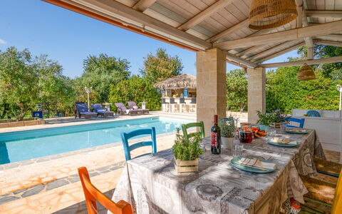Trulli Italia 6+2: Porta, Estate, Shade, Ricorrere, Mobili Da Esterno, Villetta, Agriturismo, Hacienda, Villa, Piscina