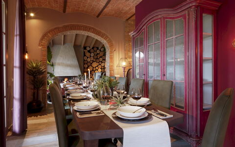Agriresort Bacaringhe 13: Mobilia, Interior Design, Tavolo, Sedia, Sala Da Pranzo, Cucina & Sala Da Pranzo Tavolo, Tavola, Illuminazione, Casa, Pavimentazione