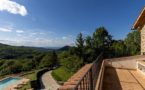 Poggio delle Lumie 6: Collina, Paesaggio, Hill Station, Catena Montuosa, Valle, Cresta, Eco Hotel, Mobili Da Esterno, Paesino Di Montagna