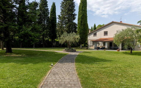 La Casetta 12: Albero, Casa, Arbusto, Prato, Giardino, Estate, Villetta, Shade, Landscaping, Cortile