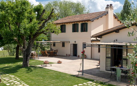 La Collina degli Ulivi 8+2: Casa, Casa, Shade, Prato, Giardino, Estate, Cortile, Villetta, Backyard, Struttura Esterna