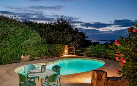 Villa Pitrizzina 8: Blu, Piscina, Mobili Da Esterno, Mobilia, Ricorrere, Eco Hotel, Tavolo Esterno, Sedia, Giardino, Shade