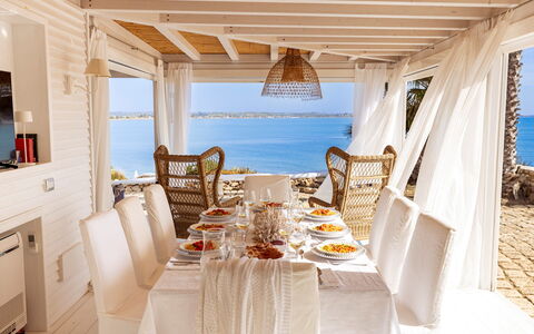 Baia L'Aura 8: Mobilia, Tavolo, Sedia, Ricorrere, Mare, Mobili Da Esterno, Biancheria, Oceano, Tovaglia, Eco Hotel