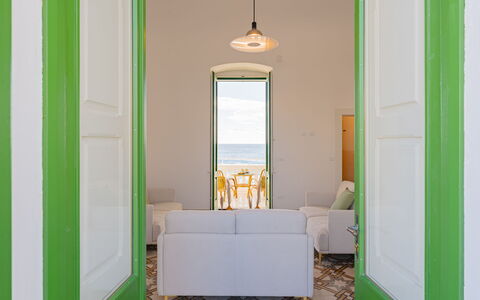 Villa Aristula 11: Mare, Pavimento, Oceano, Sedia, Color Legno, Dipingere, Porta A Casa