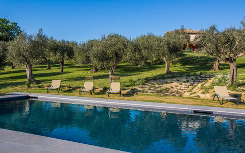 Casa Eugenia 8: Blu, Piscina, Giardino, Estate, Landscaping, Villa, Hacienda