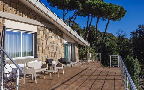 Villa Giulia 8: Casa, Shade, Ricorrere, Estate, Balcone, Eco Hotel, Deck, Villa, Design, Cortile