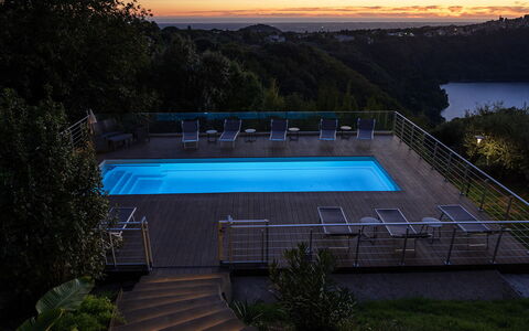 Villa Giulia 8: Blu, Piscina, Acqua, Tempo Libero, Ricorrere, Eco Hotel, Mobili Da Esterno, Terme, Resort Citta '
