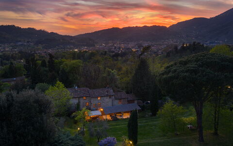 Villa delle Silerchie 10: Natura, Paesaggio, Sera, Crepuscolo, Notte, Eco Hotel, Paesino Di Montagna, Paesaggio Di Illuminazione, Alba