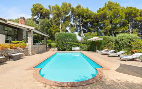 Villa Althaea 6: Piscina, Ricorrere, Eco Hotel, Estate, Shade, Villa, Hacienda, Mobili Da Esterno, Agriturismo, Landscaping