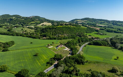 Villa Mamon 6+2: Verde, Albero, Ambiente Naturale, Paesaggio Naturale, Pascolo, Plain, Paesaggio, Visione Globale, Highland, Collina