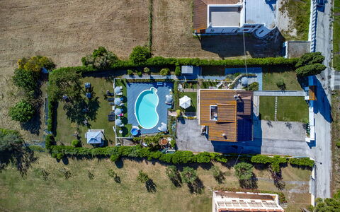 Villa Alma 8+2: Piscina, Mobili Da Esterno, Ricorrere, Ombrello, Villa, Resort Citta ', Lettino, Fotografia Aerea, Eco Hotel, Hotel
