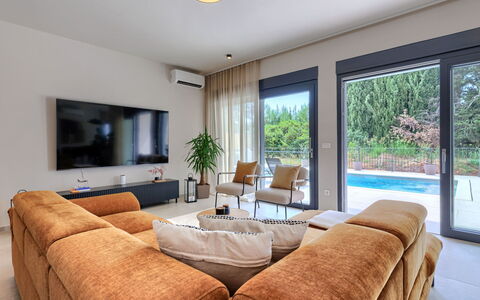 Riata: Mobilia, Interior Design, Pavimentazione, Divano, Pavimento, Legna, Soffitto, Soggiorno, Casa, Appartamento