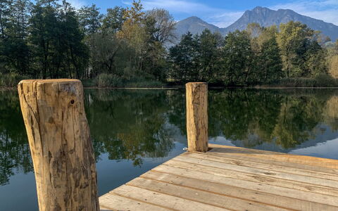 Casa Burli: Acqua, Natura, Legna, Paesaggio Naturale, Riflessione, Banca, Lago, Mattina, Plank, Dock