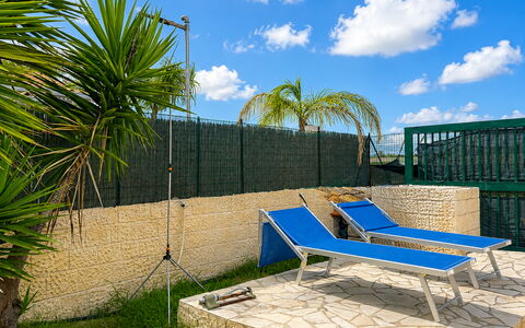 Villa Franca: Blu, Materiale Composito, Maglia, Shade, Chain-Link Scherma, Recinzione, Piscina, Recinzione, Netto, Landscaping