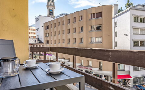 Chesa Zentrum 10B: Appartamento, Condominio, Balcone, Hotel