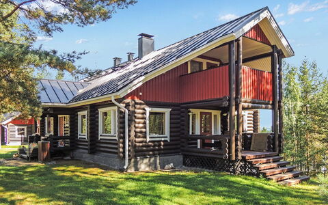 Kolin Kuningatar: Legna, Casa, Villetta, Tetto, Casa, Raccordo, Area Rurale, Lotto, Log Cabin, Portico