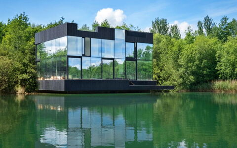 The Glass House at the Lakes by Yoo: Acqua, Riflessione, Lago, Serbatoio, Eco Hotel, Stagno