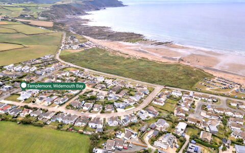 Templemore: Costa, Mare, Costiera E Morfologie Oceanic, Riva, Spiaggia, Oceano, Baia, Sobborgo, Sabbia, Fotografia Aerea
