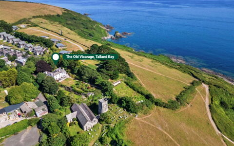 The Old Vicarage: Costa, Paesaggio Naturale, Paesaggio, Mare, Costiera E Morfologie Oceanic, Oceano, Fotografia Aerea, Visione Globale, Riva