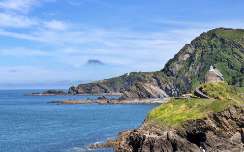 Sea Views Apartment in Ilfracombe: Acqua, Costa, Roccia, Costiera E Morfologie Oceanic, Promontorio, Mare, Terreno, Paesaggio Naturale, Promontorio, Highland