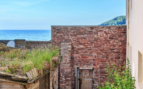 The Wash House, Kingsand: Parete, Roccia, Muro ​​Di Pietra, Mare, Costa, Brick, Oceano, Muratura, Baia
