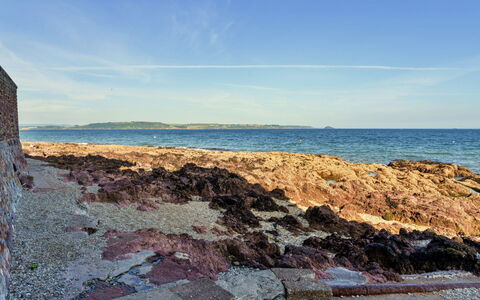 The Wash House, Kingsand: Blu, Acqua, Corpo D'Acqua, Roccia, Costa, Orizzonte, Costiera E Morfologie Oceanic, Riva, Mare