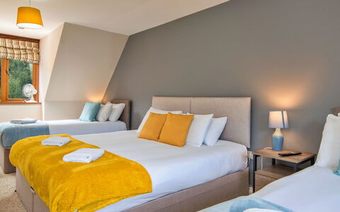 Bryncoch Retreat: Bedding, Camera Da Letto, Hotel, Letto, Lenzuolo
