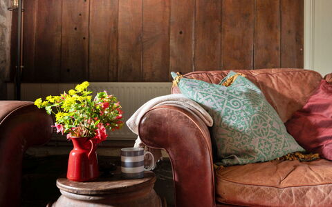Y Cwtch: Mobilia, Legna, Interior Design, Marrone, Soggiorno, Color Legno, Latifoglie, Divano, Plank