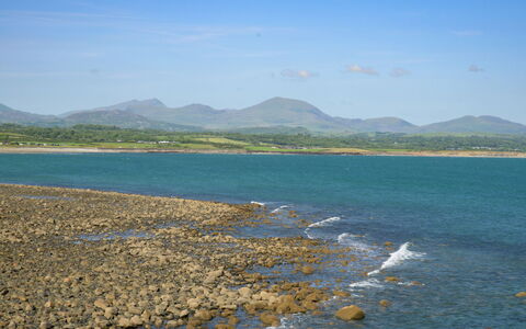 Ty Glan Y Mor: Blu, Acqua, Risorse Idriche, Corpo D'Acqua, Nube, Costa, Costiera E Morfologie Oceanic, Banca, Riva, Mare