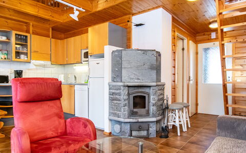 Koli Country Club B 6: Legna, Casa, Log Cabin, Villetta, Inverno, Latifoglie, Color Legno, Soggiorno, Congelamento, Illuminazione Diurna
