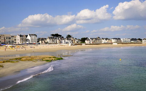 Beg en Aud: Costa, Spiaggia, Mare, Riva, Zona Residenziale, Costiera E Morfologie Oceanic, Oceano, Appartamento, Sabbia, Wind Wave